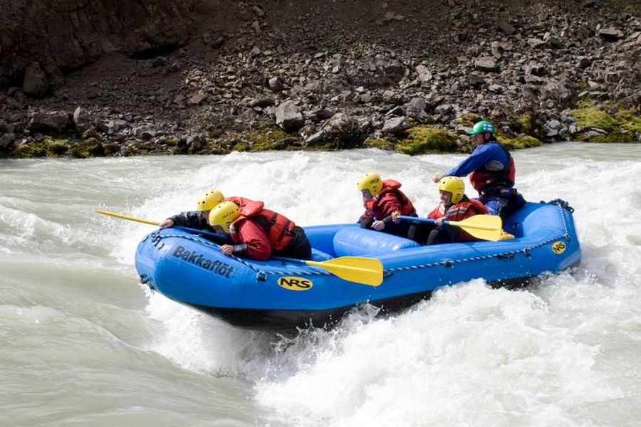 Vakantie River Rafting vanuit Varmahlid in Diversen (IJsland, IJsland)