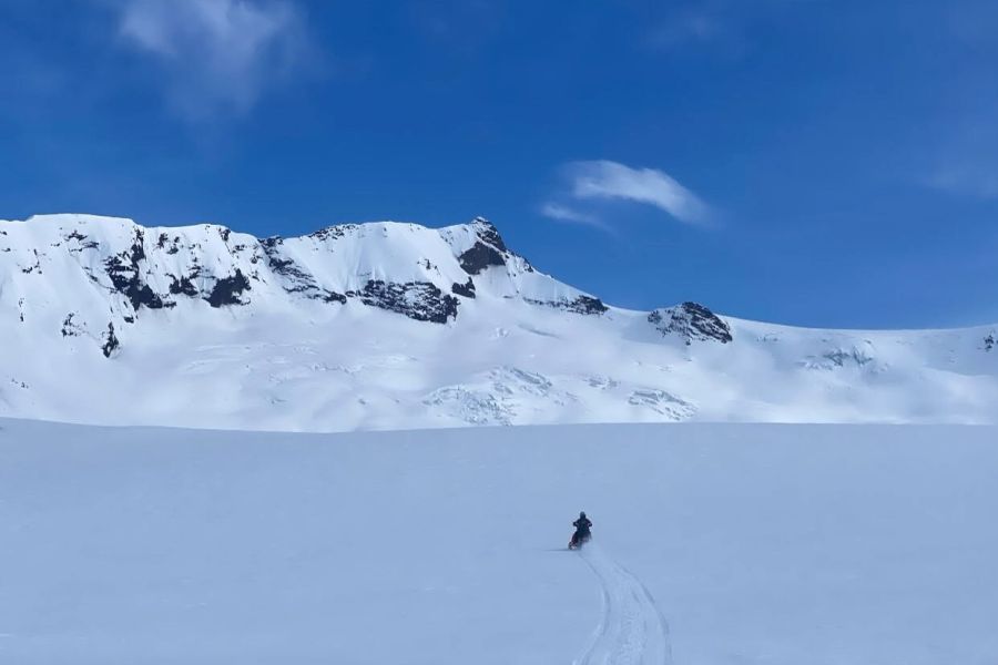 Superjeep tocht op Vatnajökull gletsjer