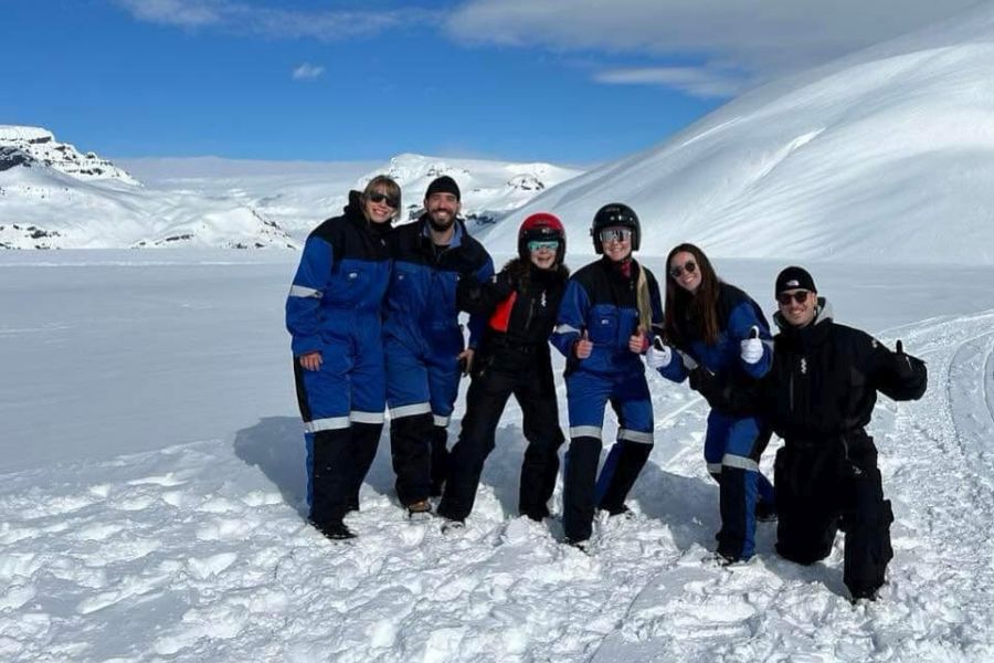 Superjeep tocht op Vatnajökull gletsjer