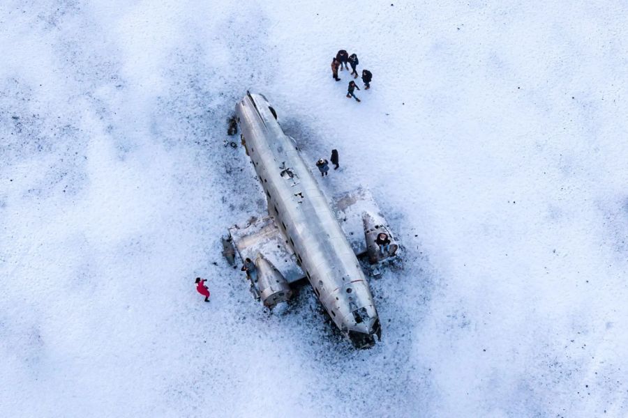 Shuttlebus Vliegtuigwrak Solheimasandur