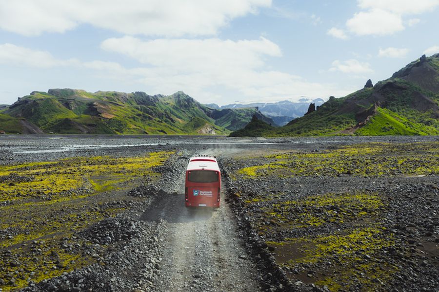4x4 Highland bus Thorsmork