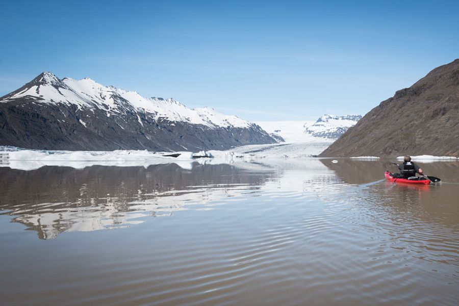 Kajakken Jokulsarlon IJsbergenmeer