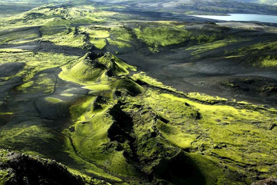 Vakantie Lakagigar kraters per superjeep vanuit Kirkjubaejarklaustur in Diversen (IJsland, IJsland)