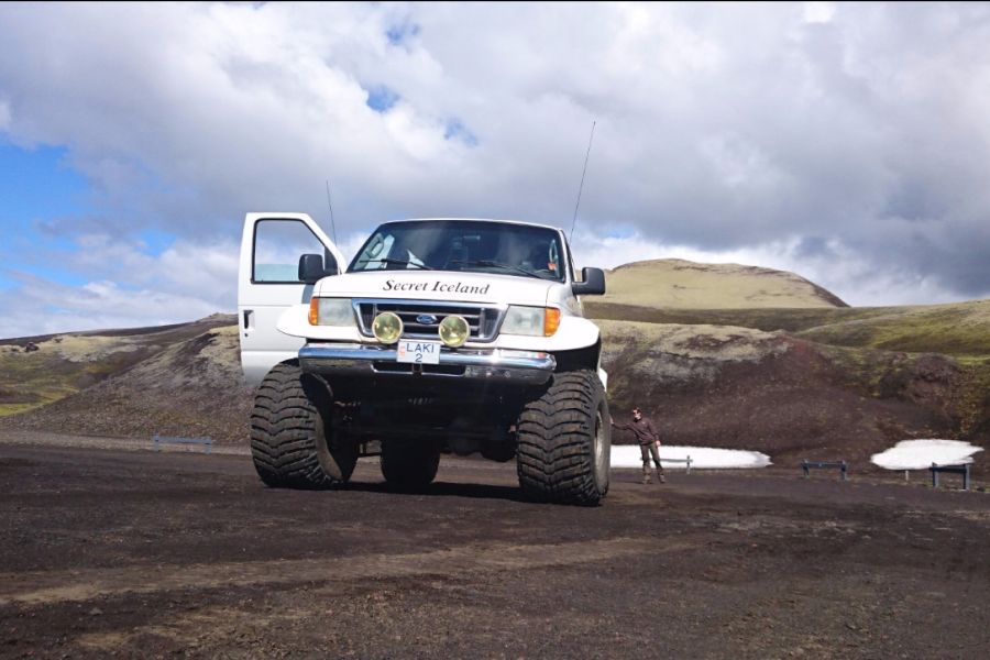 Lakagigar Kraters Superjeep Kirkjubaejarklaustur