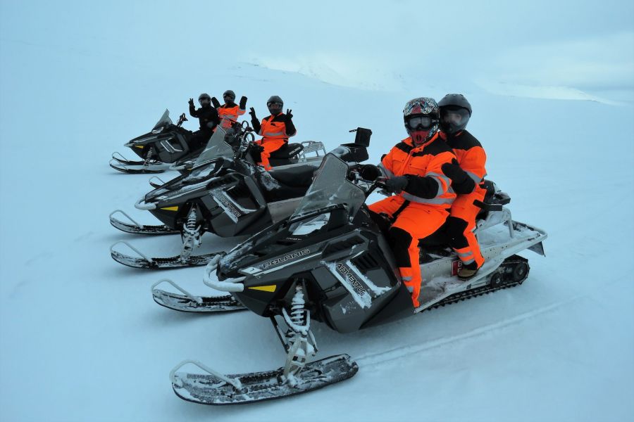 Sneeuwscooter tocht Akureyri