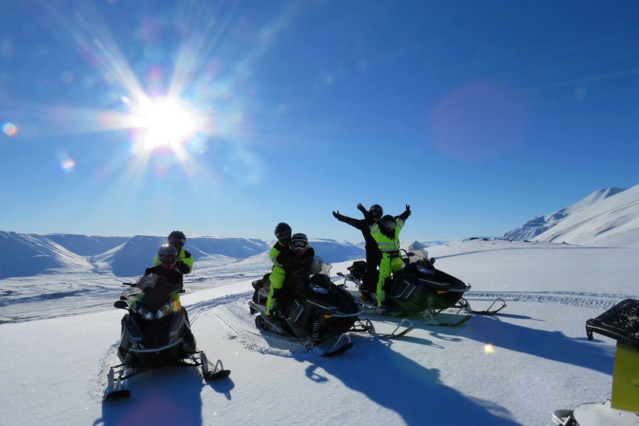 Sneeuwscooter tocht Akureyri
