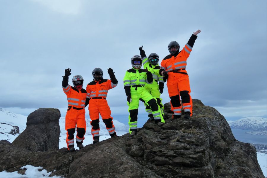 Sneeuwscooter tocht Akureyri