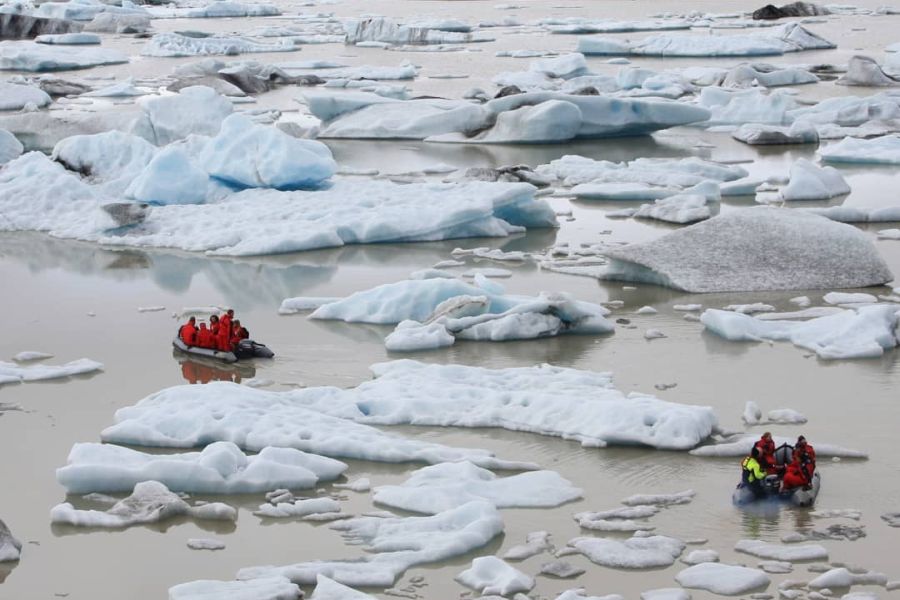Fjallsarlon ijsbergenmeer