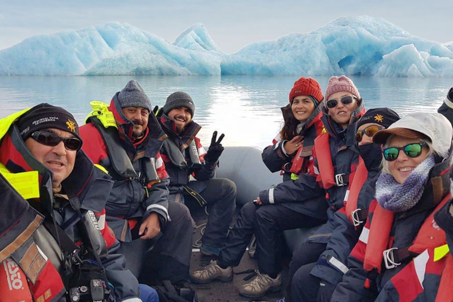 Fjallsarlon ijsbergenmeer