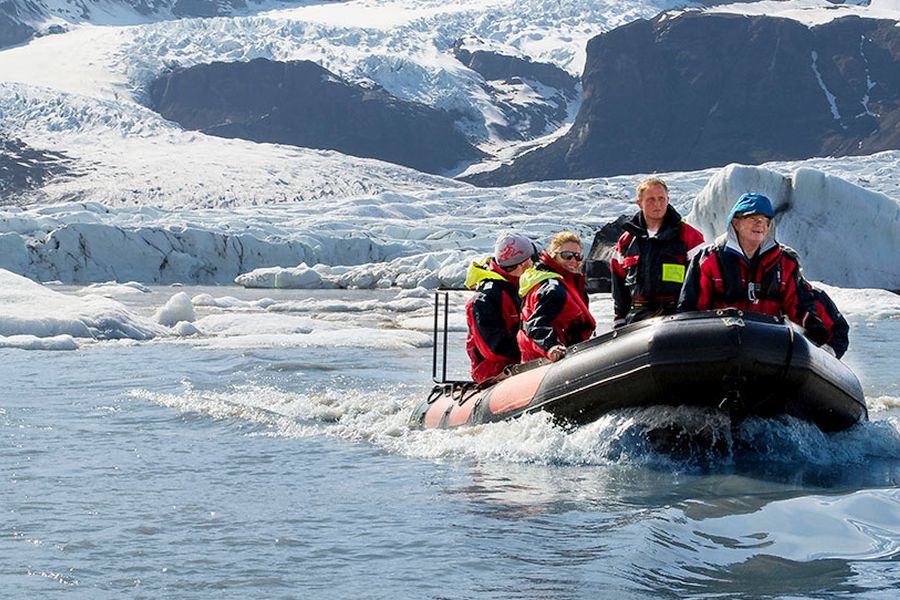 Fjallsarlon ijsbergenmeer