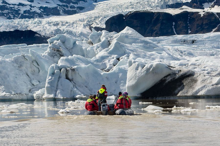 Fjallsarlon ijsbergenmeer