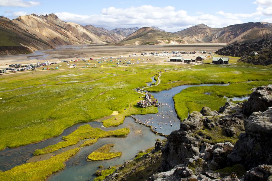 Superjeep tour naar Landmannalaugar