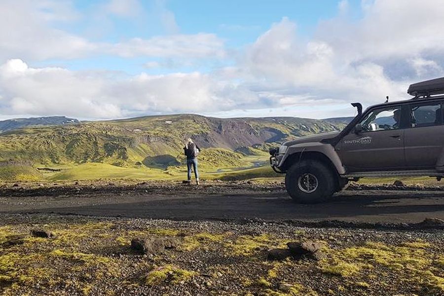 Superjeep tour naar Landmannalaugar