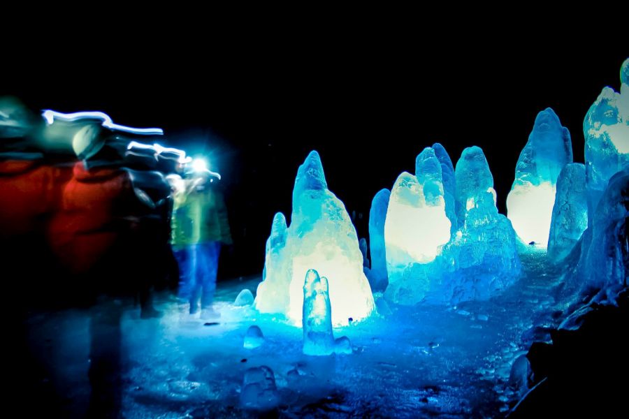 Lofthellir Ice Cave excursie Myvatn