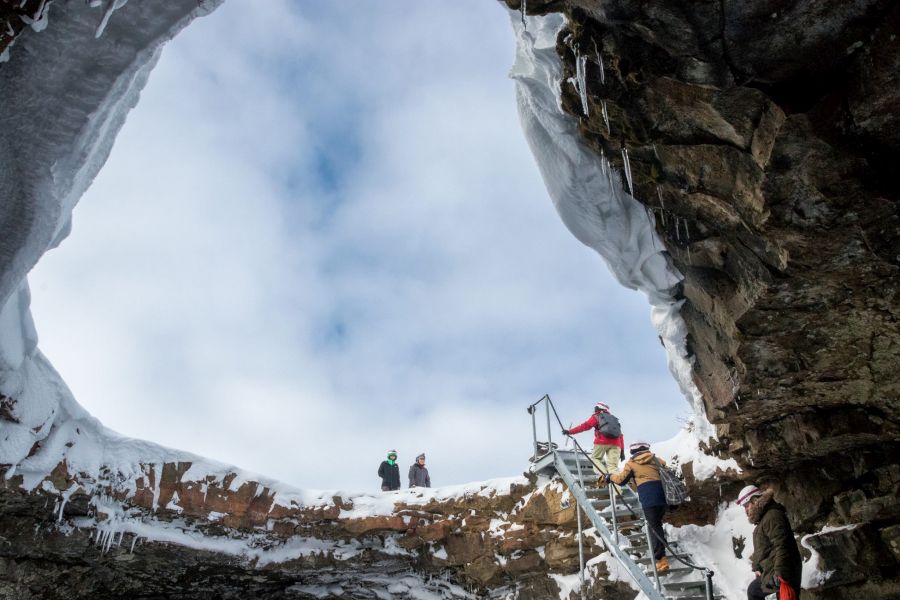 Lofthellir Ice Cave excursie Myvatn