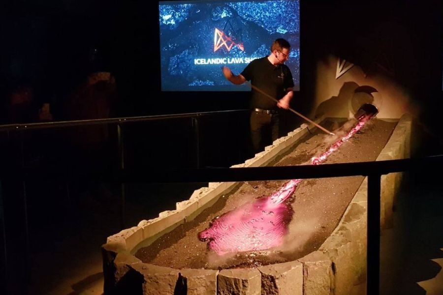 Icelandic Lava Show  Reykjavik