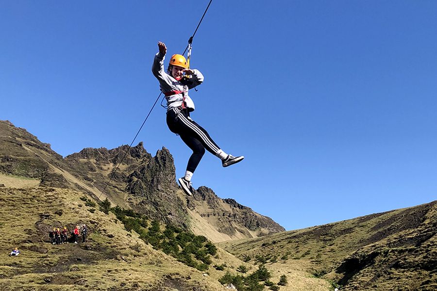 Vakantie Zipline vanuit Vik in Diversen (IJsland, IJsland)