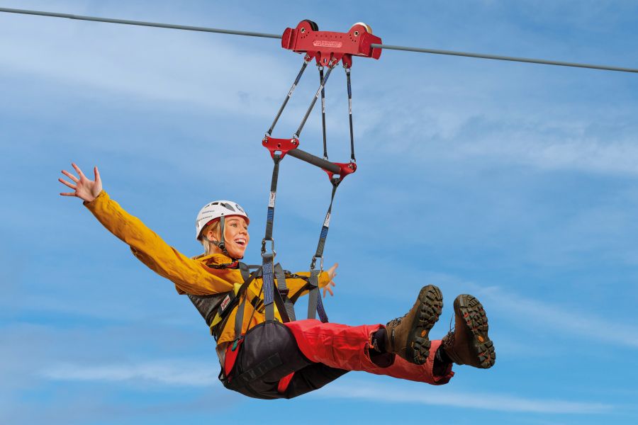 Mega Zipline vanuit Hveragerdi