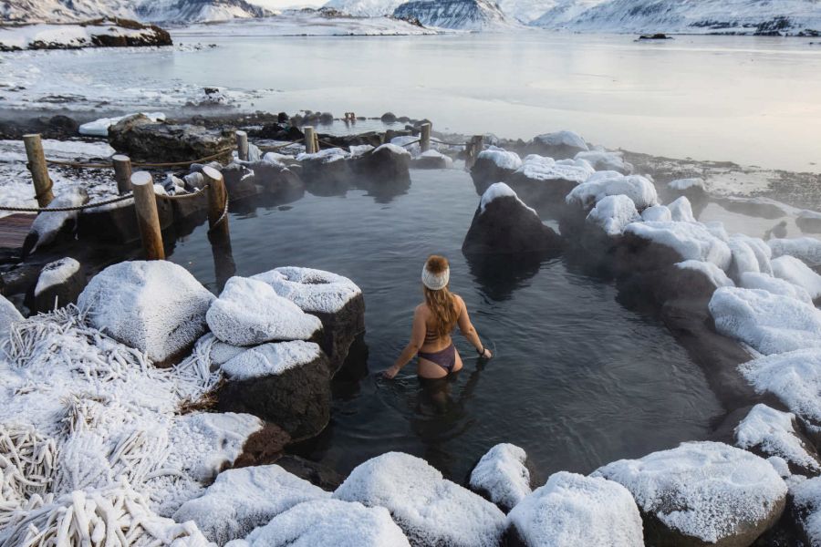 Hvammsvik Hot Springs - Mosfellsbaer