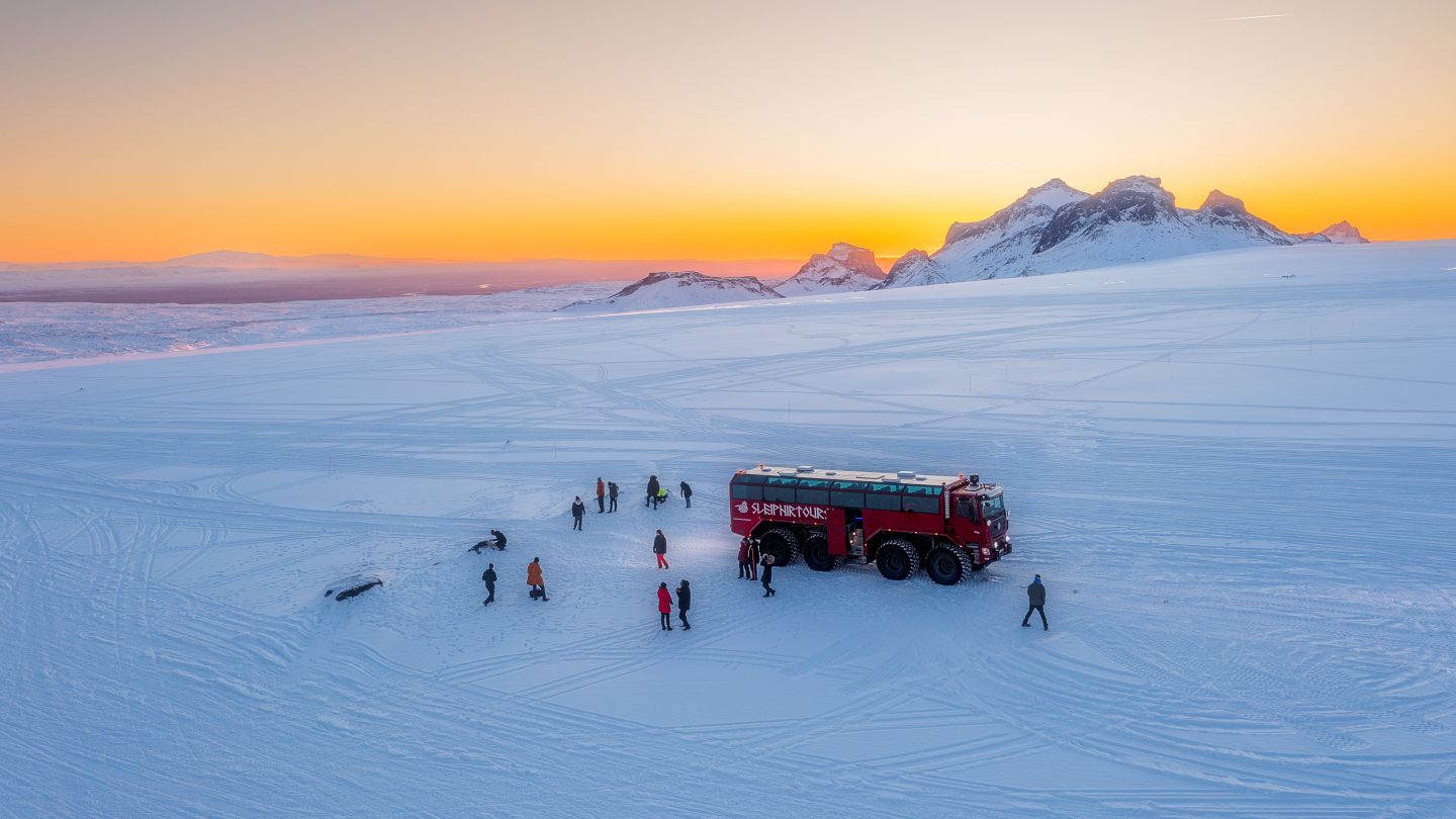 Gletsjer tour per 8x8 monstertruck vanaf Gullfoss afbeelding