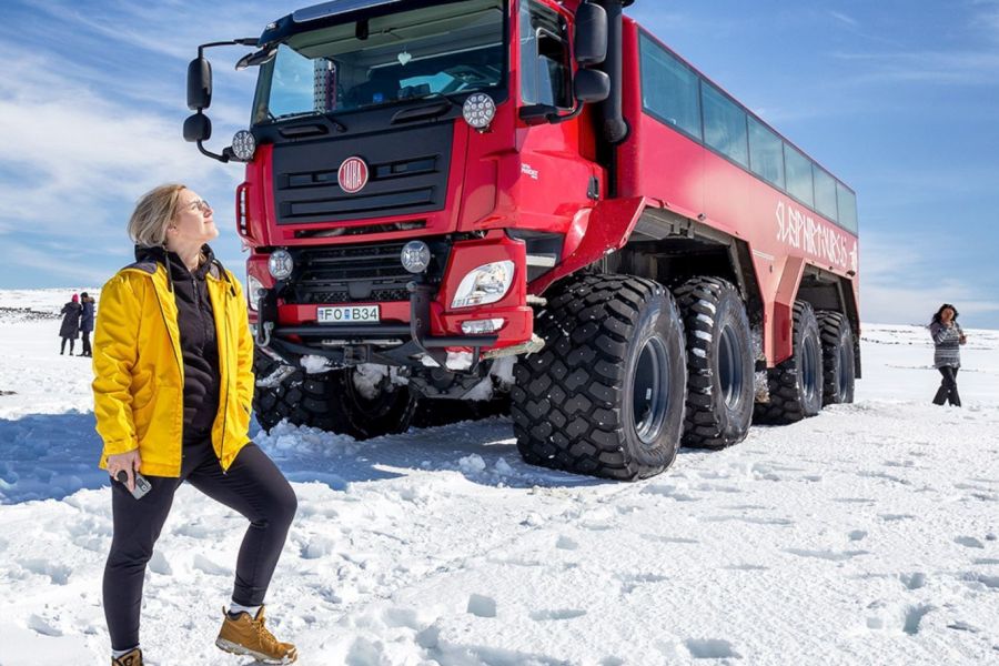 IJsgrot & gletsjer Langjokull Sleipnir