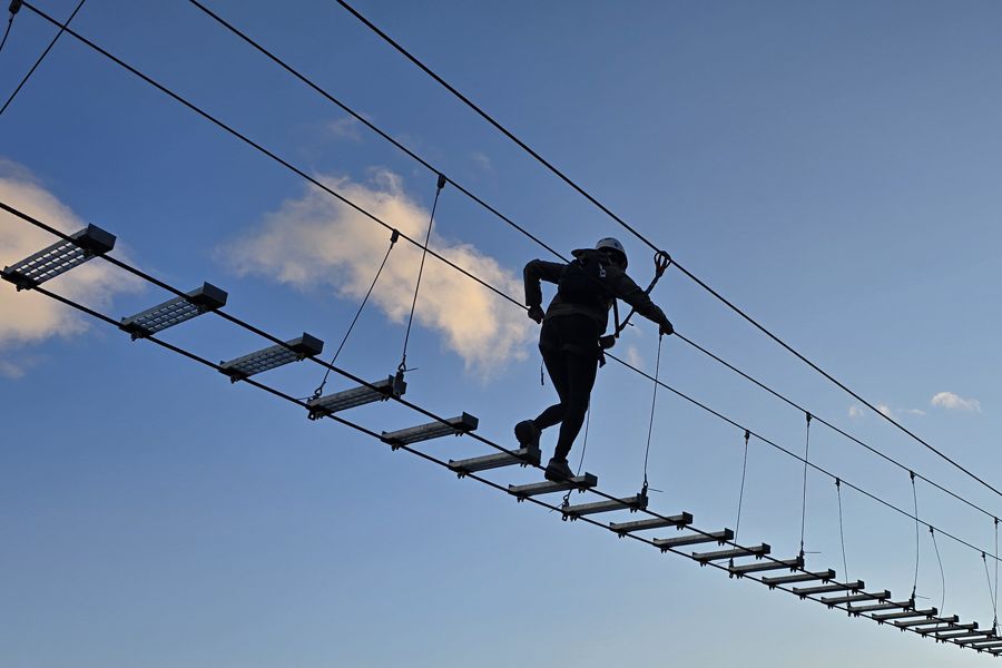 Falkaklettur Via Ferrata klimexcursie