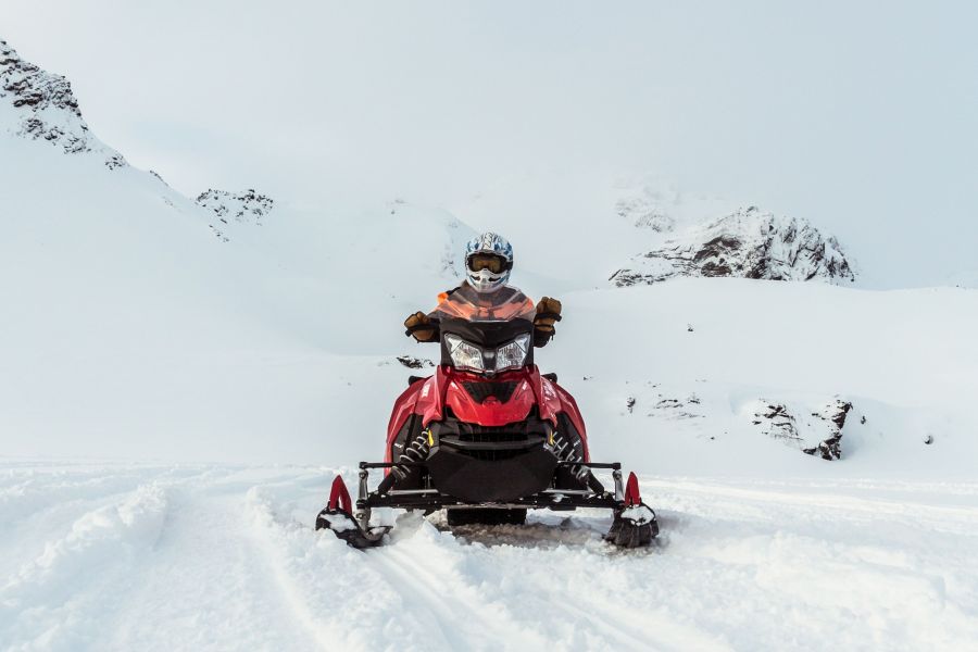 Golden Circle met sneeuwscootertocht
