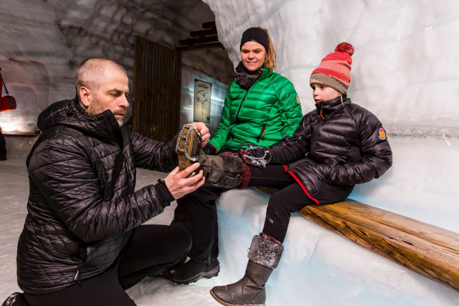 IJstunnel Langjökull gletsjer