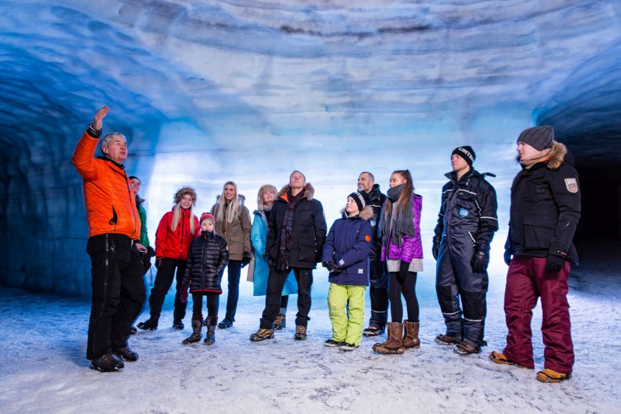 IJstunnel Langjökull gletsjer