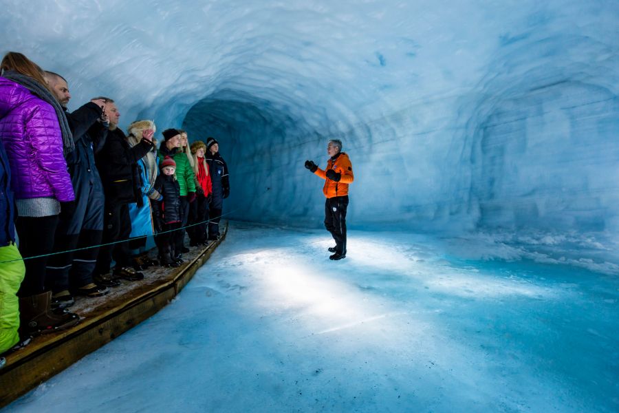 IJstunnel Langjökull gletsjer