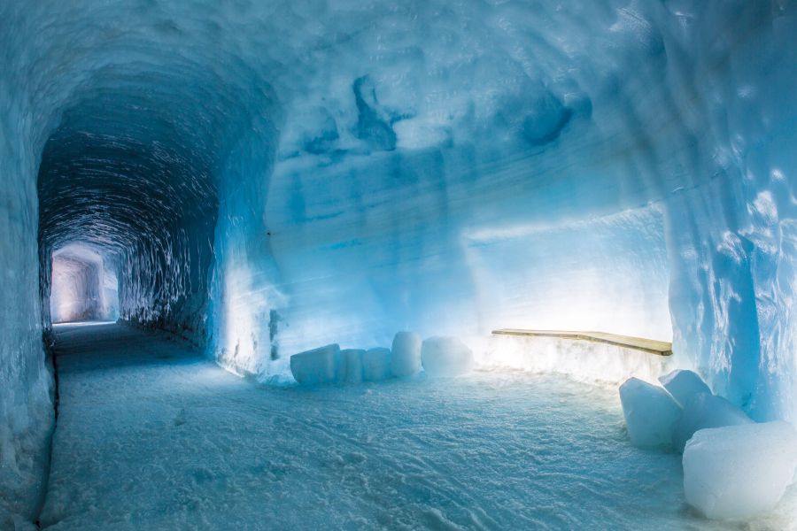 IJstunnel Langjökull gletsjer