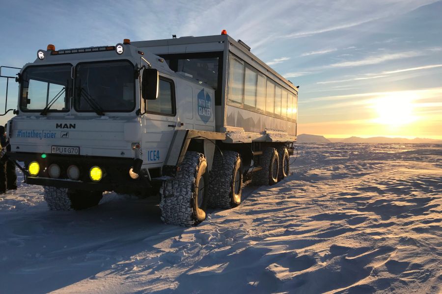 IJstunnel Langjökull gletsjer