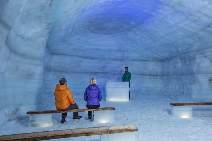 IJstunnel Langjökull gletsjer