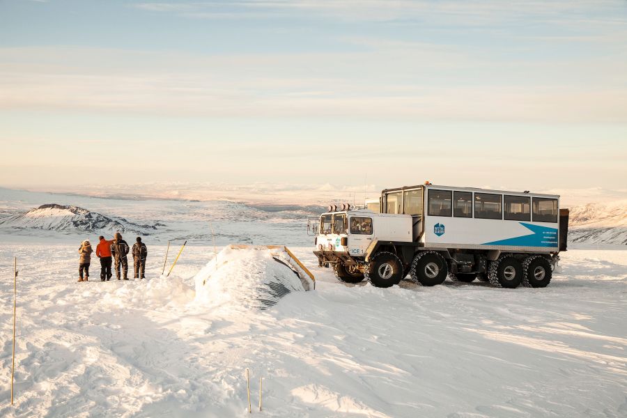 IJstunnel Langjökull gletsjer