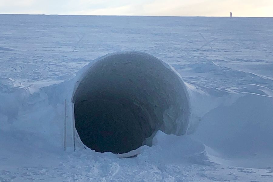 IJstunnel Langjökull gletsjer