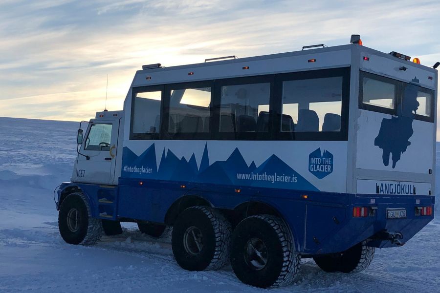 IJstunnel Langjökull gletsjer