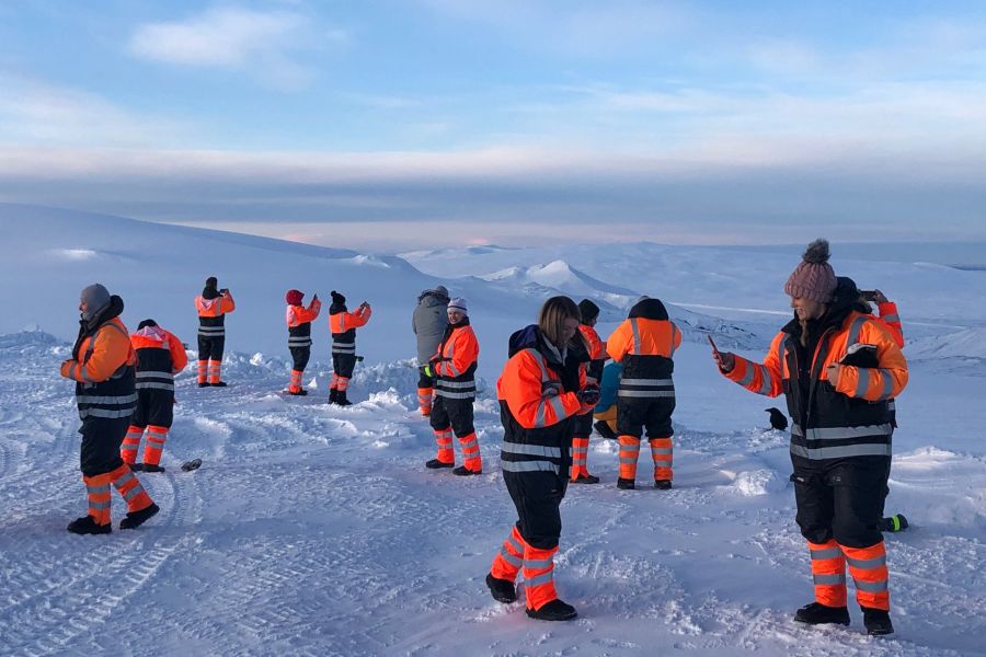 IJstunnel Langjökull gletsjer