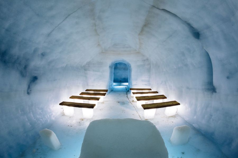 IJstunnel Langjökull gletsjer
