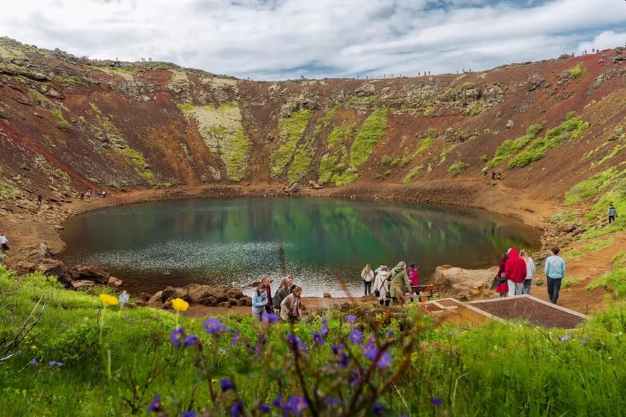 Kerid crater Iceland