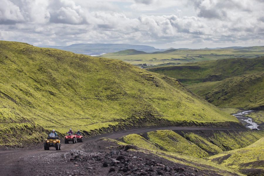 The Golden Circle & ATV quad