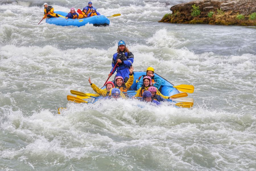 Rafting IJsland