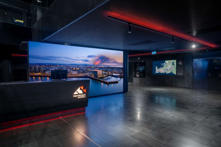 Volcano Express in Harpa