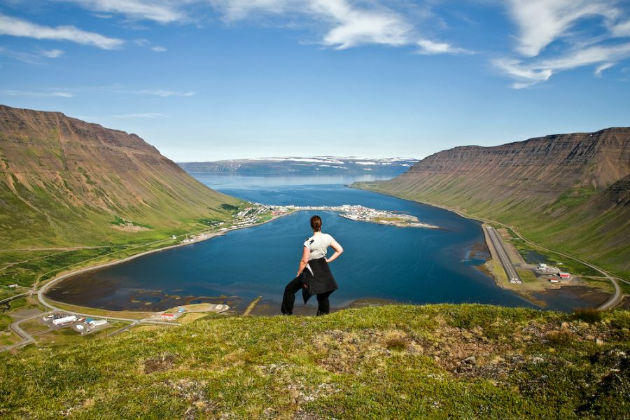 Isafjordur Autorondreis IJsland