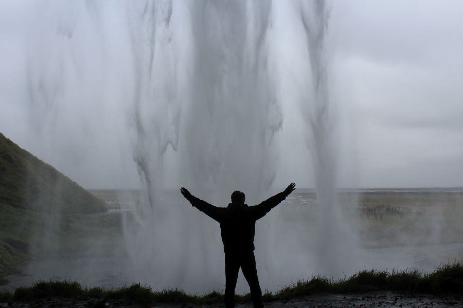Seljalandsfoss waterval IJsland