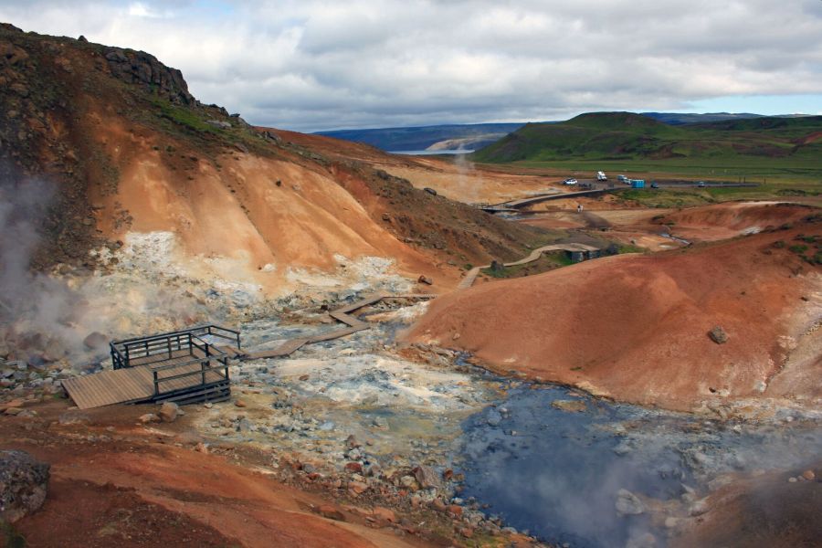 Krysuvik Hete Bronnen IJsland