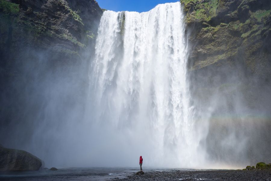Skogafoss waterval IJsland