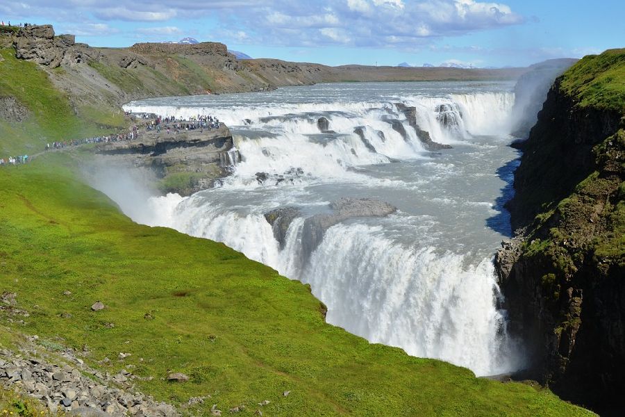 Gullfoss waterval IJsland