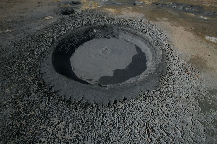 Gunnuhver mudpool IJsland