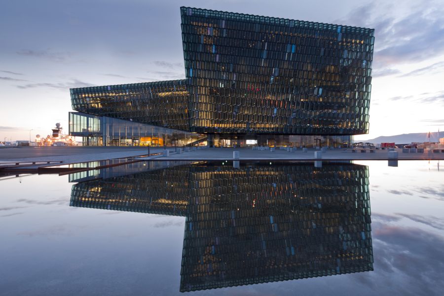 Harpa Vliegreis Reykjavik met excursies