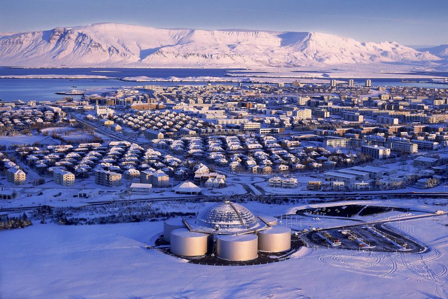 Nieuwjaar in Reykjavik 